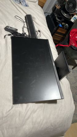 Monitor and Sound bar