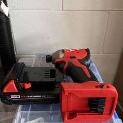 Milwaukee M18 Brushless Impact Driver And Battery 2.0