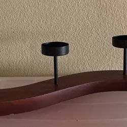 Wooden Candle Holder 25 “
