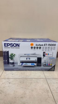 EPSON ECOTANK ET-15000 CARTRIDGE-FREE BUSINESS PRINTING UP TO 13” X 19”