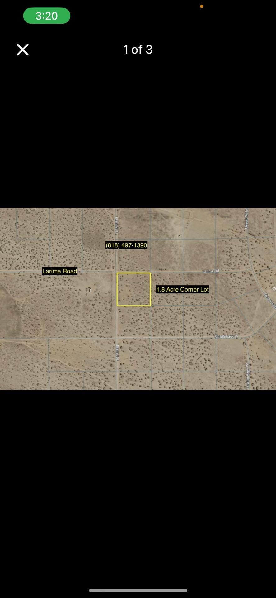1.8 Acre In lake Los Angeles