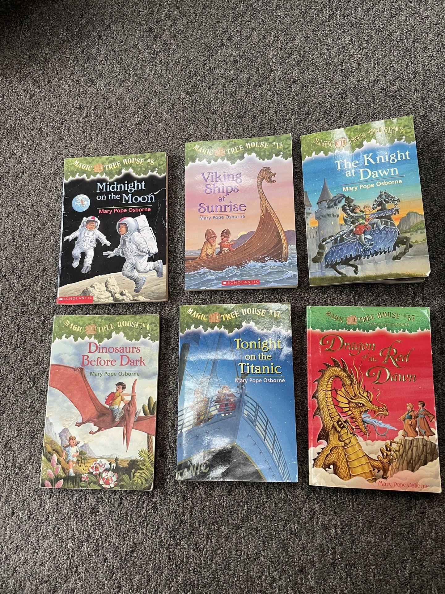 Childrens Magic Tree House Educational Book Lot