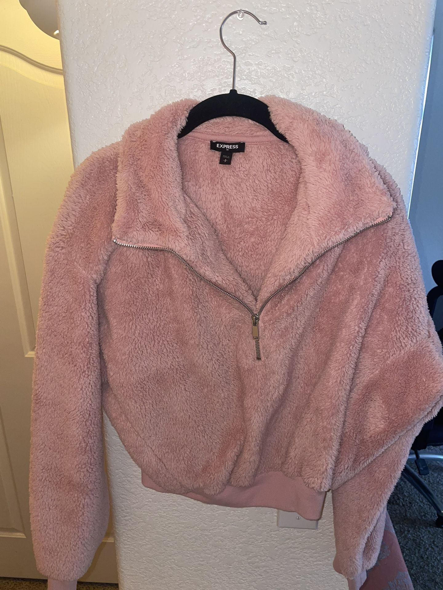 Sherpa Sweater From Express