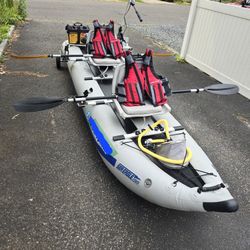 15' SeaEagle 435ps Inflatable Fishing Boat