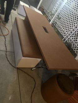 Table With Side Benches