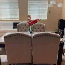 Dinning, Coffee  table and chairs