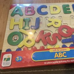 Available ✅ The Learning Journey Alphabet Puzzle NEW