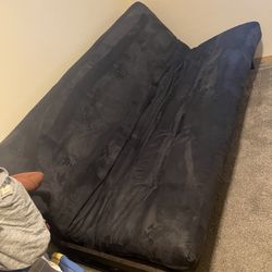 Black futon