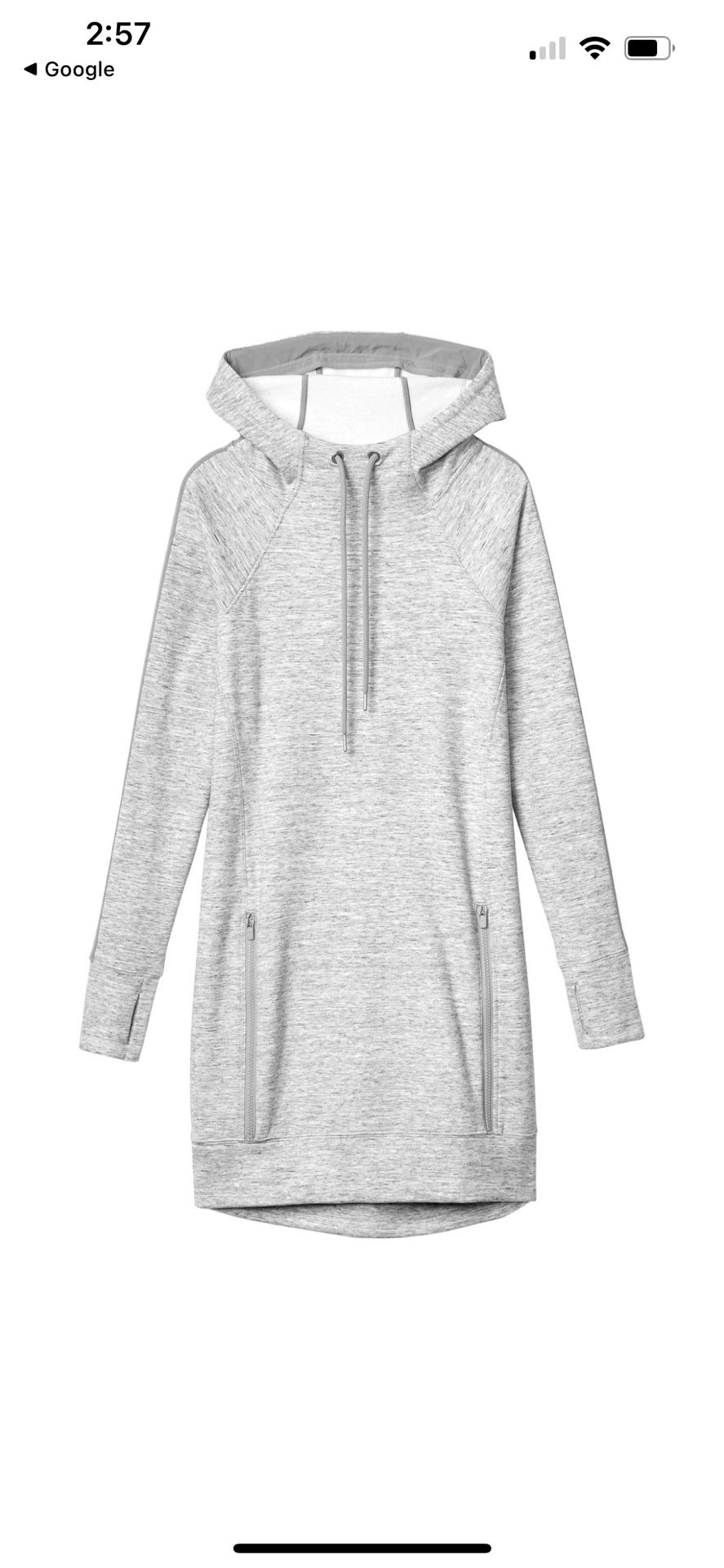 Athleta Victory Sweatshirt Dress