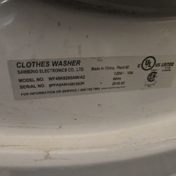 Washer And Dryer 