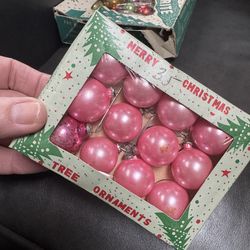 Shiny Brite ornaments
