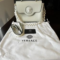 Versace La Medusa Leather handbag