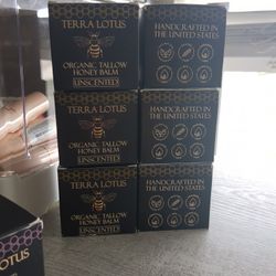 Terra Lotus Organic Tallow Honey Balm Unscented 