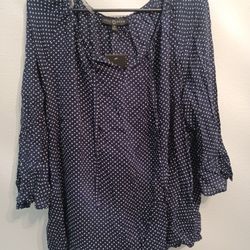 2X Fred David Blouse
