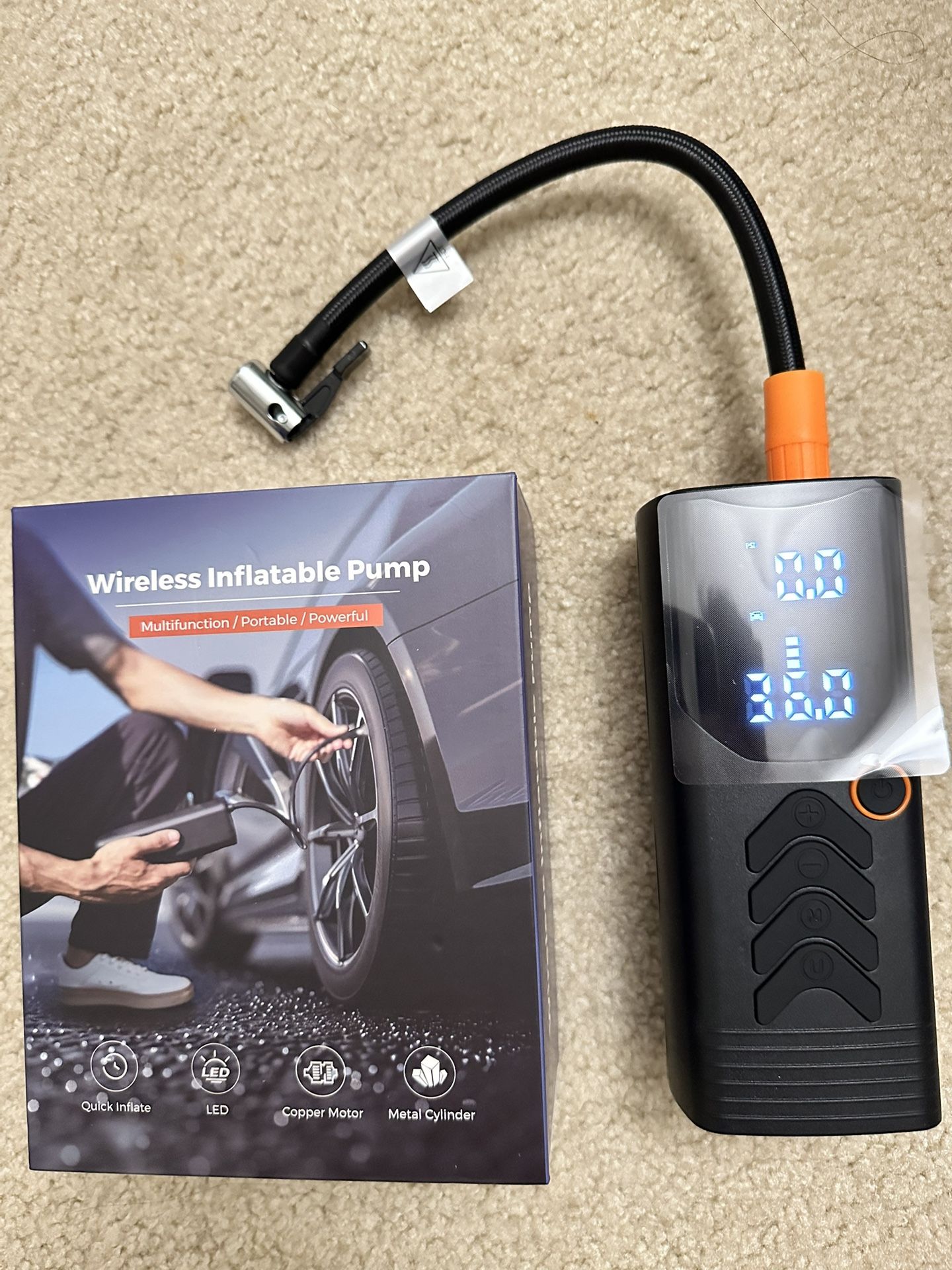Tire Inflator Portable Air Compressor