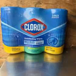 Clorox Disinfecting Wipes Fresh And Citrus, 3 Pack 225 Wet Wipes