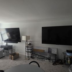 Two 75 Inch Televisions