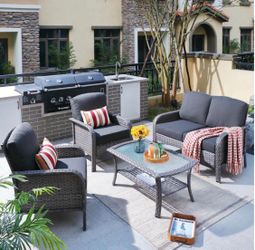 Patio furniture set outdoor new in the box