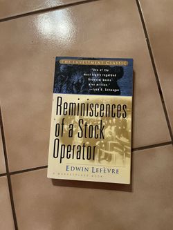 Reminiscences of a Stock Operator – Edwin Lefèvre Investment Classic