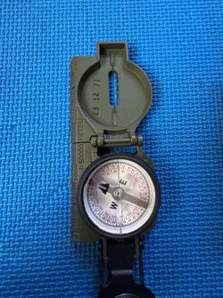 Cammenga Model 27 Lensatic Compass — US Military Spec, w/ Pouch