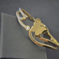 18k Gold Plated Stainless Steel Bracelet 