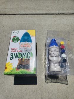 paint Gnome
unused
paint your own Gnome
box size: 5.5x5.5x10H"
$10