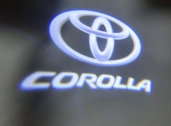 For Toyota Corolla  2pcs Led Car Door Light Logo Ghost Shadow Laser 