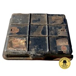 Original German Battery Cover for 1950 thru 1966 Volkswagen Beetle Bug 6-Volt 6V