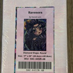 Diamond Art Club DAC Ravenora By Hannah Lynn Diamond Painting NEW RETIRED