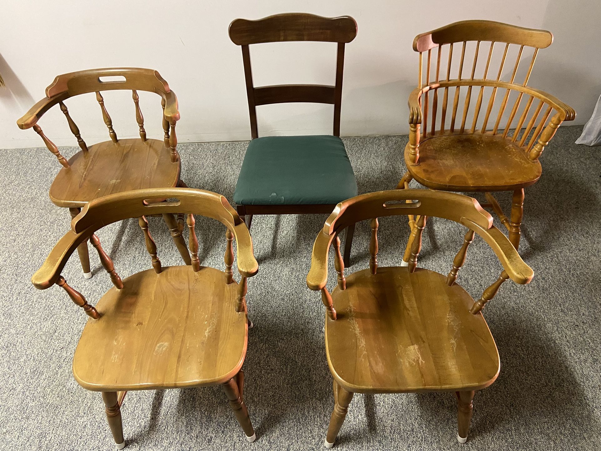 Antique Wooden Chairs/Dining Table Chairs