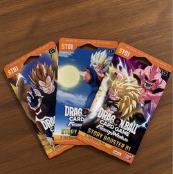 dragon ball z st01 booster pack