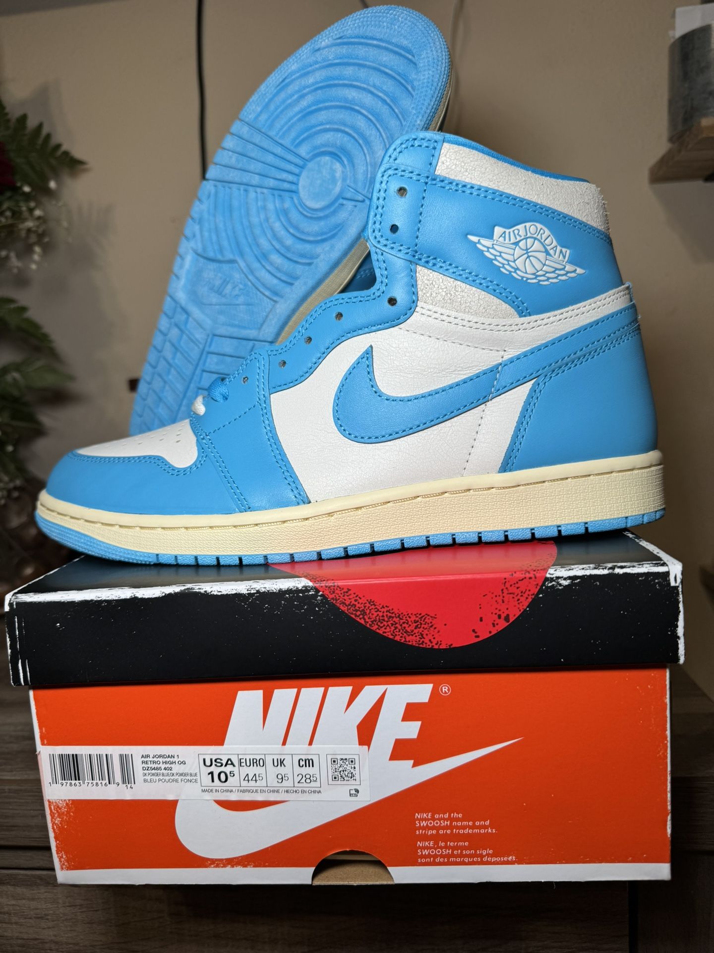 Jordan 1 Retro Hi UNC Reimagined
