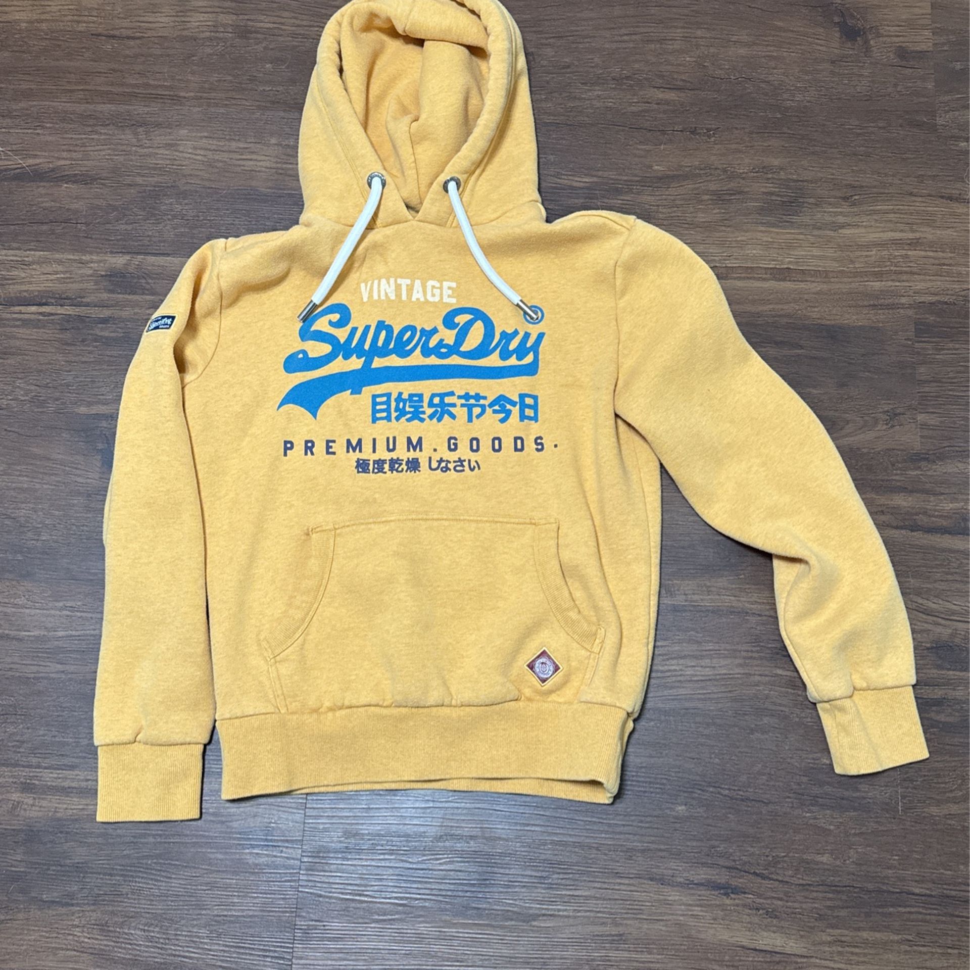Yellow Super Dry Hoodie
