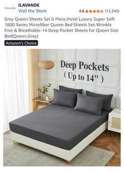 ILAVANDE Queen Sheet Set