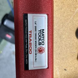 1/4 Torque Wrench Marco Tools