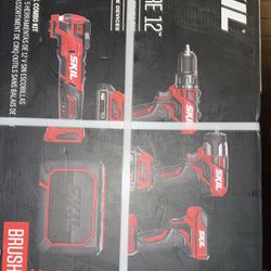 5-Tool Brushless Power Tool Combo Kit (2-Batteries Included and Charger Included)