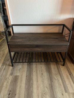 Entryway Bench with Storage