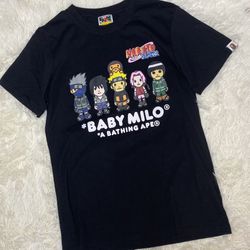 BAPE X Baby Milo X Naruto Shirt 