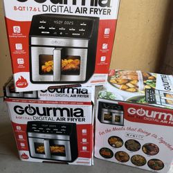 (19) Gourmia 8QT Air Fryer With Window