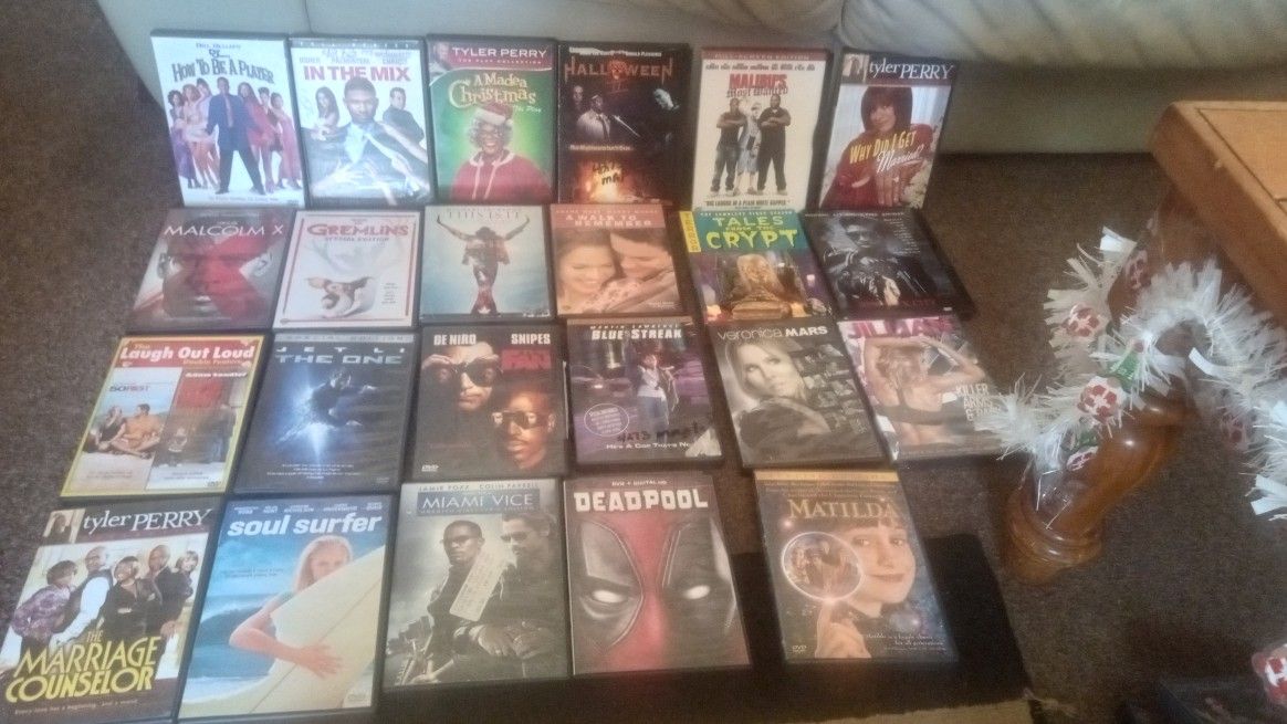 DVD Movies Good Condition 2 Sets Of Movies $1.00 Each Or All For $15.00