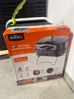 Mr. Bar-B-Q 14" Portable Charcoal Grill