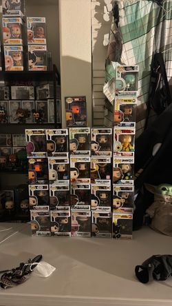 Funko Pops for Sale!!! $5 each or take all for $90 (Dents/Damage on Right Row)***