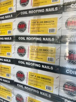Roofing coil nail