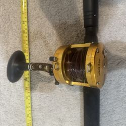PENN TRQ 300 with a Custom Conventional Rod