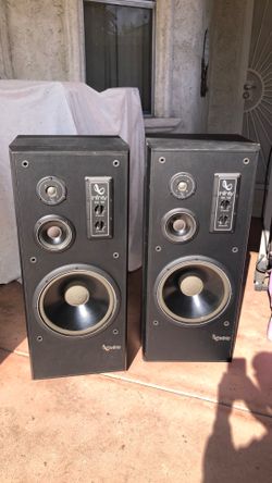 Infinity speakers.