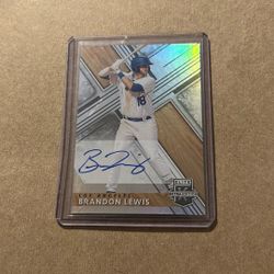 2019 Elite Extra Edition Autographs #89 Brandon Lewis Auto