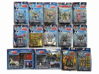 Vintage Bandai G Gundam Figure Lot – 15 Figures902