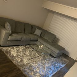 Beautiful Gray Couch 