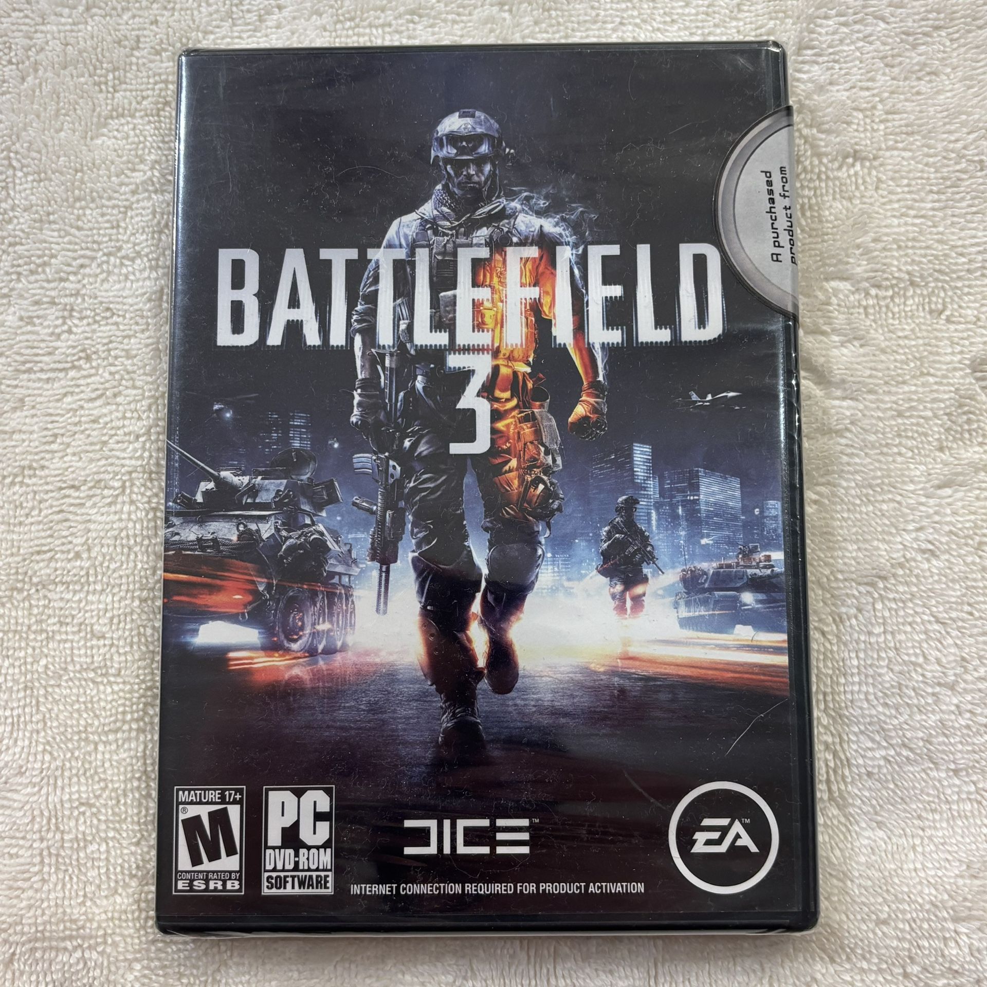 Battlefield 3 PC DVD Sealed EA Experience New