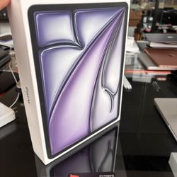 Apple13” iPad Air M3 Chip WiFi 128GB Sealed in box! One year warranty! We offer financing!